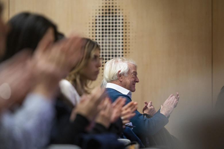 Image of audience members during anniversary conference