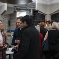 Image of guests during the drinks reception 