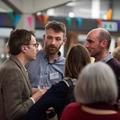 Image of guests at the drinks reception