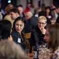 Image of guests during the celebratory dinner