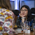 Image of guests during the celebratory dinner