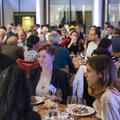 Image of guests during the celebratory dinner