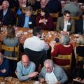 Image of guests during the celebratory dinner