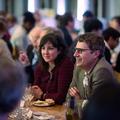 Image of guests at the celebratory dinner 