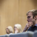 Image of the audience during the anniversary conference