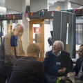 Image of guests during the drinks reception 