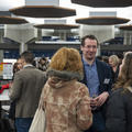 Image of guests during the drinks reception 