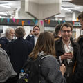 Image of guests during the drinks reception 