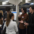 Image of guests during the drinks reception 