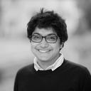 Black & white image of Ridhi Kashyap