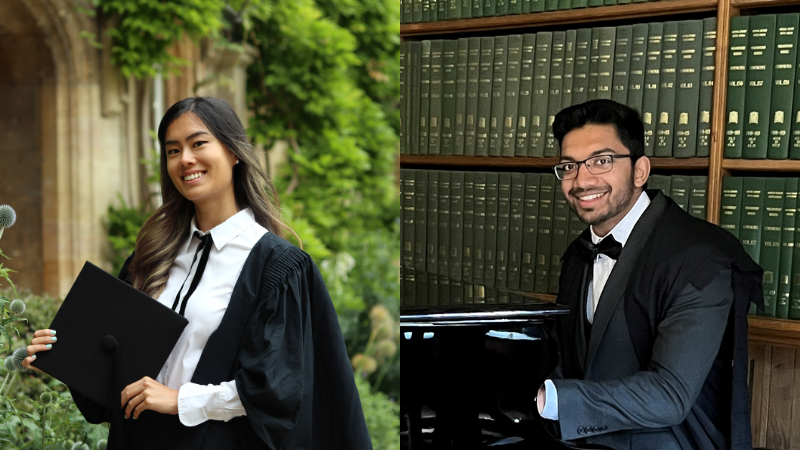 Images of Lucy Hu and Sheyras Hellur 