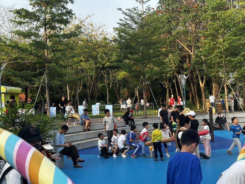 Image of a playground in Shenzhen, China