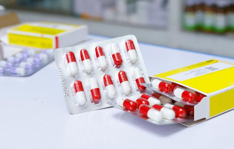 Image of medication on a table
