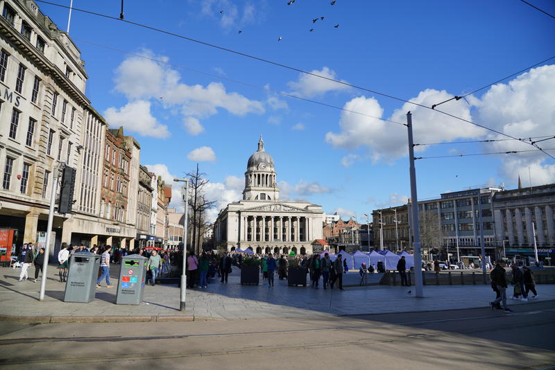 Image of Nottingham city centre 