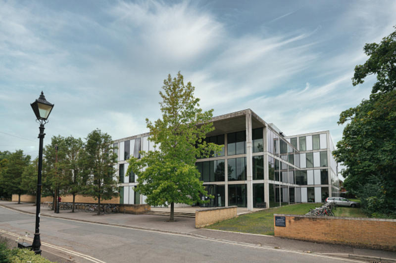 Image of the entrance to the Manor Road Building