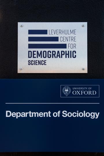 Oxford Sociology and Leverhulme Centre for Demographic Science