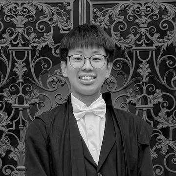 Black & white image of Kun-Ting Hsieh 