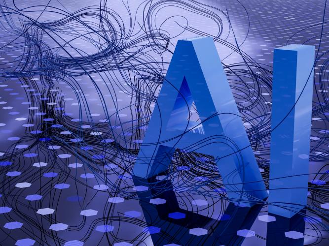 Graphic of AI