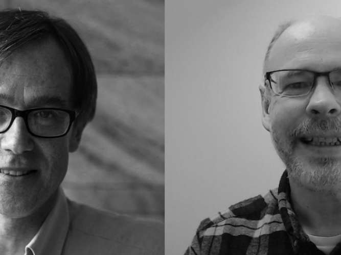 Image of Federico Varese (left) and Colin Mills (right)