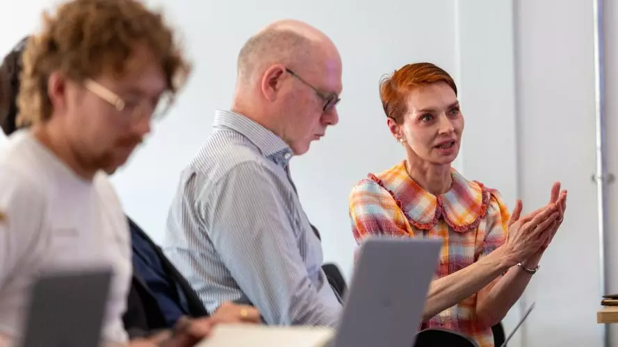 Image of the audience during a seminar at the Department