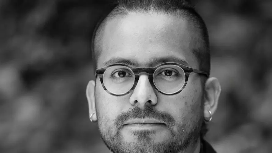 Black and white image of Pablo Geraldo Bastia