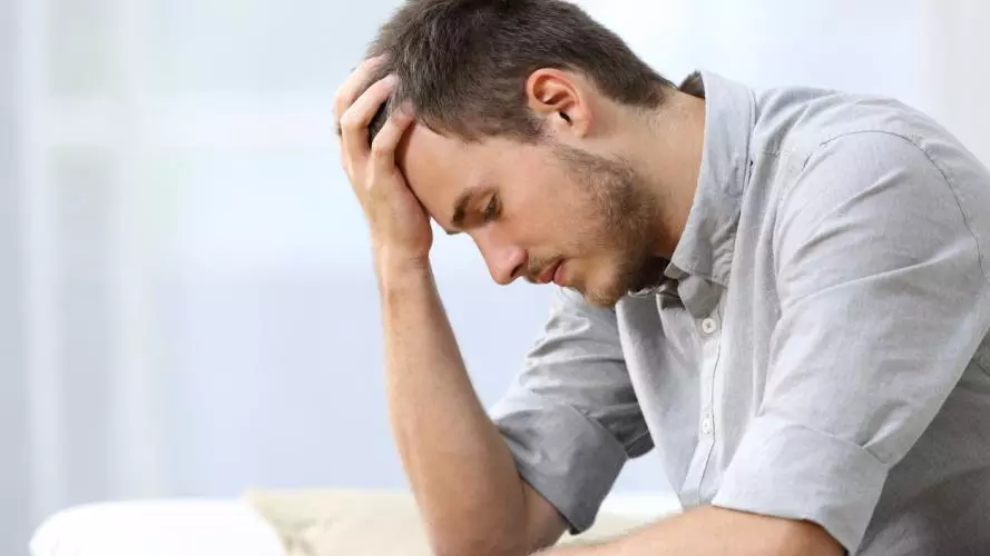 Stressed Male