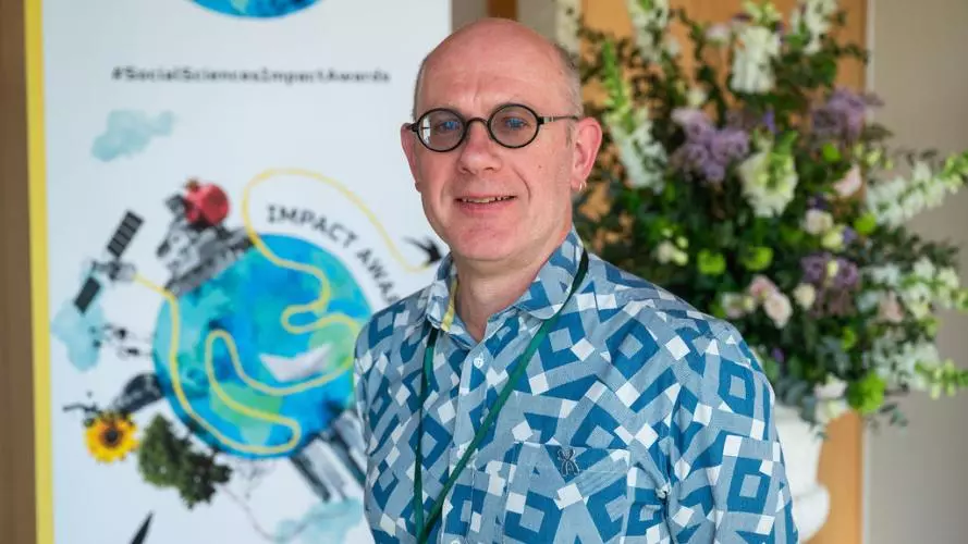 Image of Michael Biggs at the Social Sciences Impact Awards 2025 