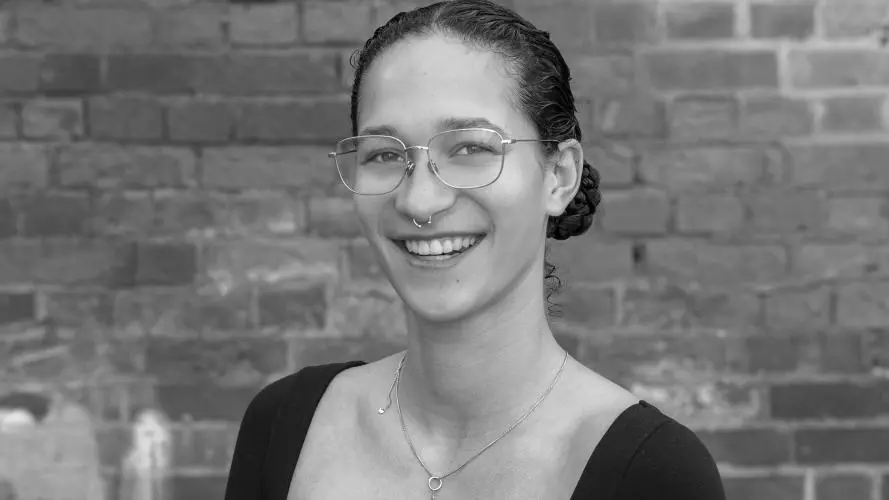 Black and white image of Dakota