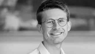 Black and white image of Kasimir Dederichs