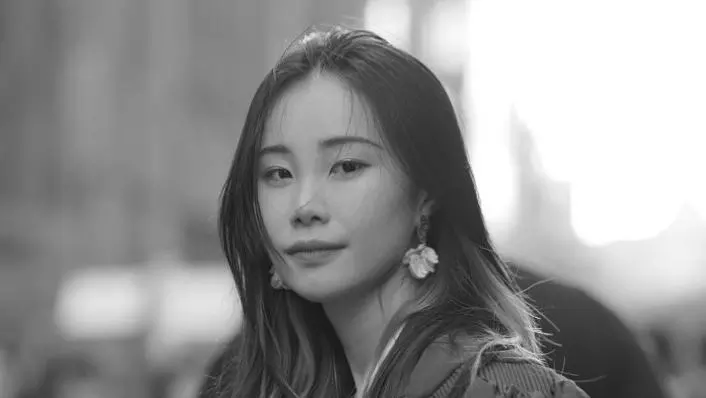 Black & white image of Zheng Xu