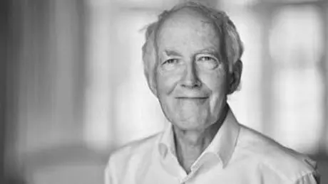 Black & white image of Anthony Heath