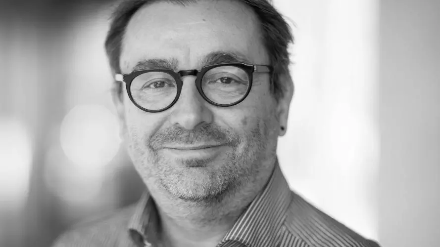 Black & white image of Felix Reed-Tsochas
