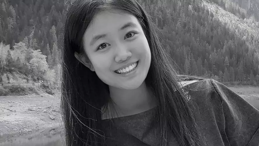 Black and white image of Yunan Ye
