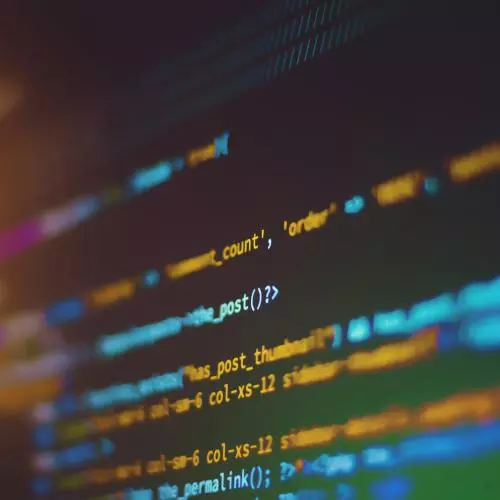 Image of code on a computer screen