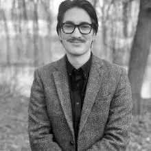 Black & white image of Clemens Jarnach