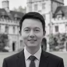 Black & white image of Fanqi Zeng