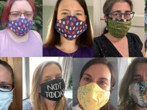 A group of portraits of the 11 women PhDs and clinicians from Dear Pandemic