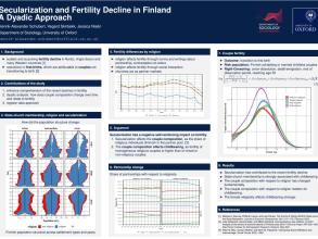 Research poster by DPhil student Henrik-Alexander Schubert