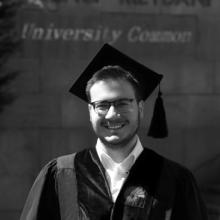 Black & white image of Cihan Ünsal
