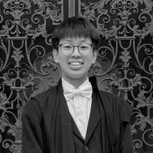 Black & white image of Kun-Ting Hsieh 