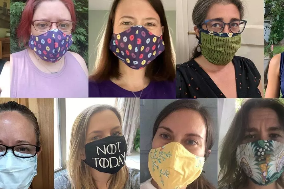 A group of portraits of the 11 women PhDs and clinicians from Dear Pandemic